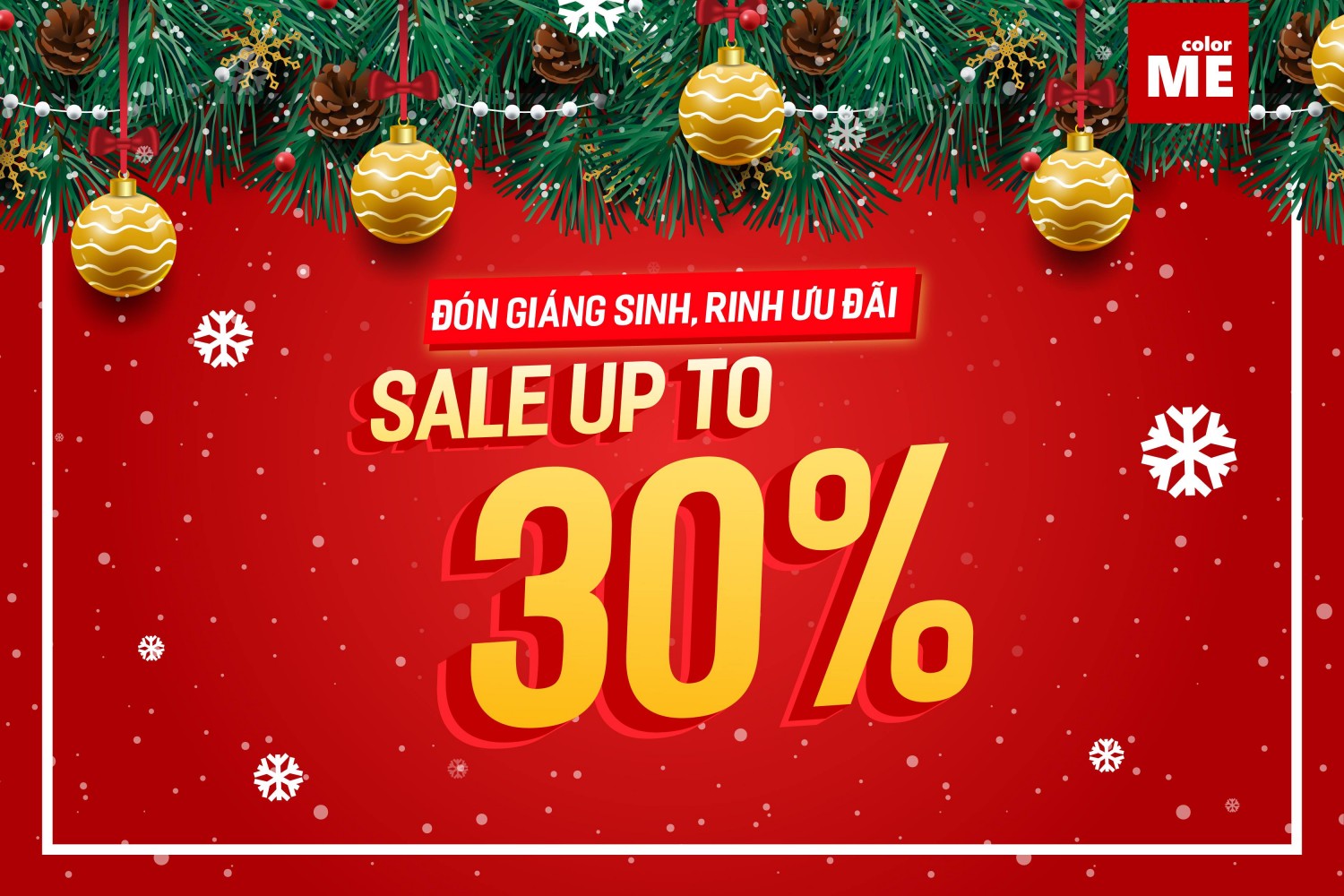 image - ĐÓN GIÁNG SINH - RINH ƯU ĐÃI - SALE UP TO 30%