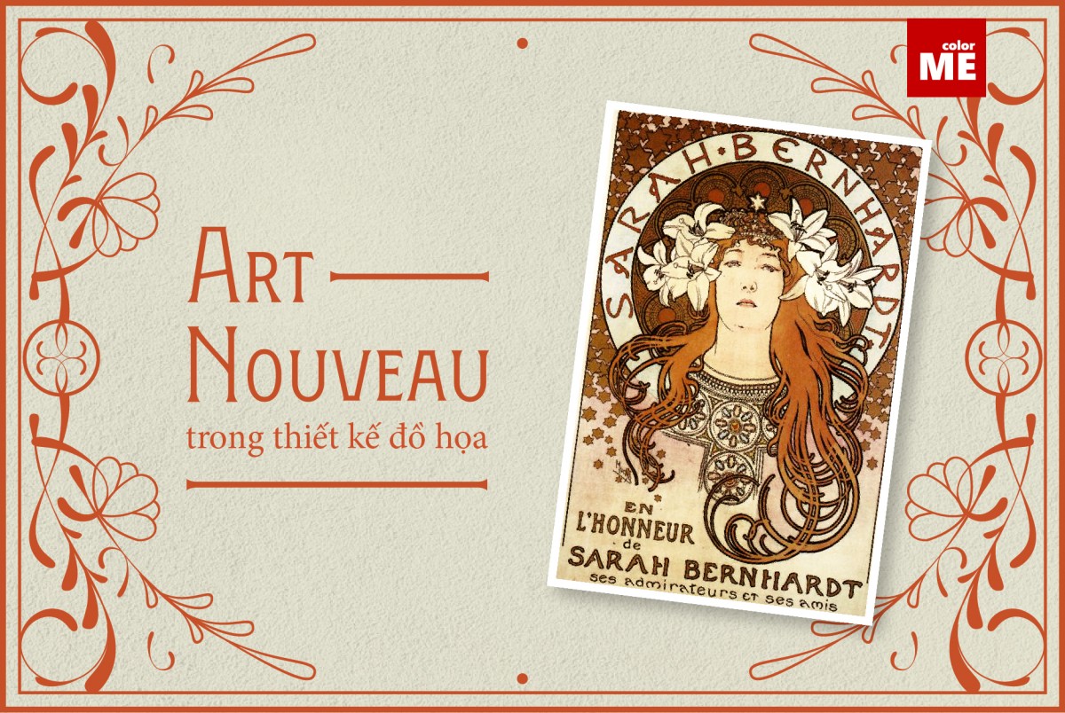 image -  Art Nouveau là gì? Phong cách  Art Nouveau trong thiết kế đồ hoạ