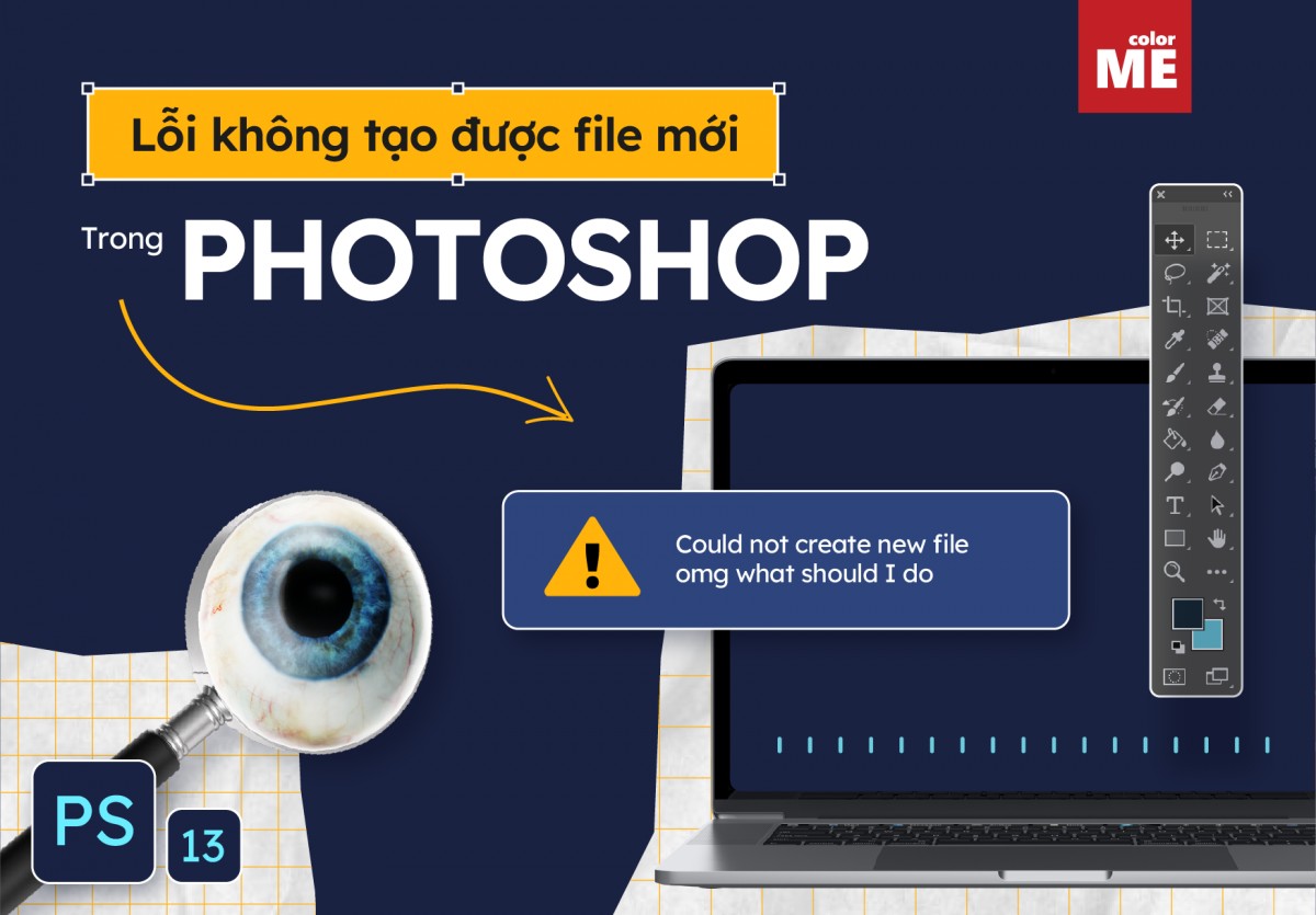 image - 04 cách xử gọn Lỗi Photoshop Không Tạo Được File Mới