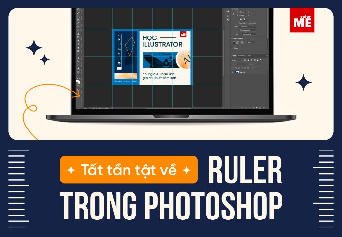 image - Thước trong Photoshop | Hướng dẫn cách dùng thước trong Photoshop