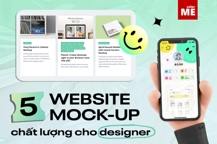 image - 5 website Mock-up chất lượng cho Designer