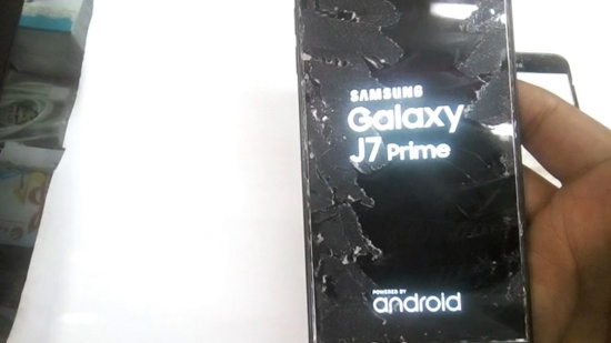 Samsung J7 Prime bi loi cam ung