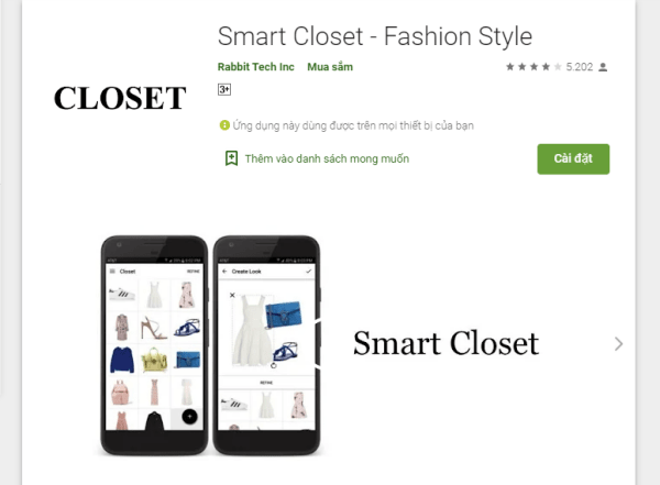 App Smart Closet