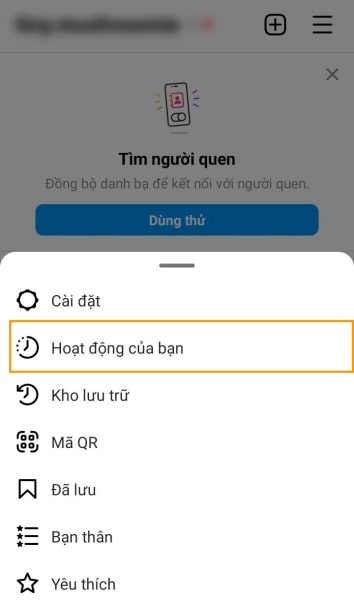 Cách xem lại ảnh trên Instagram bước 2