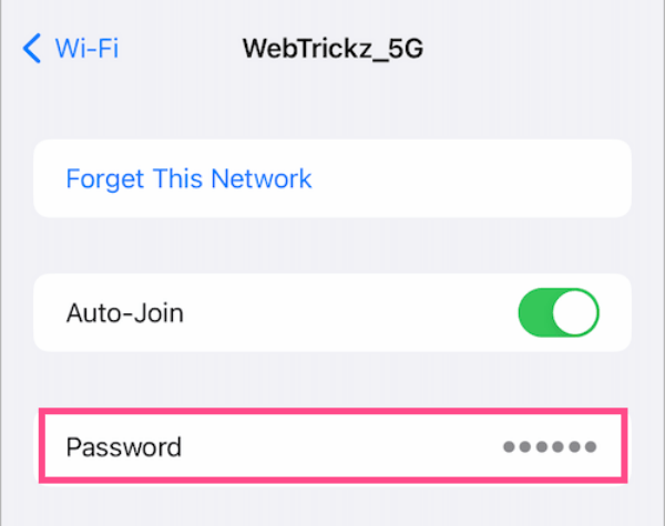 Cách xem mật khẩu Wifi trên iPhone đơn giản