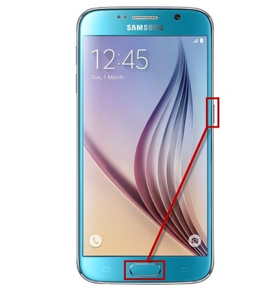 Cach chup man hinh Samsung S6, S6 Edge