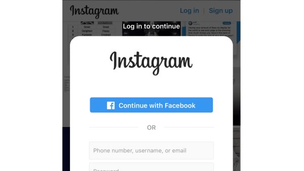 Thử đăng nhập Instagram trên thiết bị khác xem sao