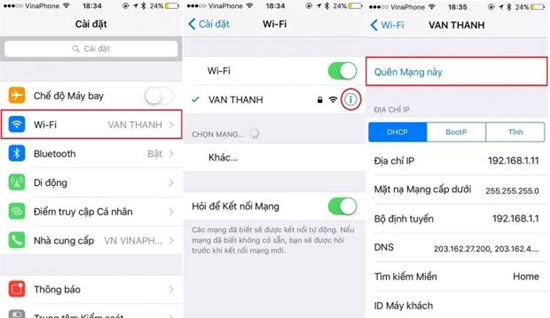 loi iPhone 7 bat wifi kem