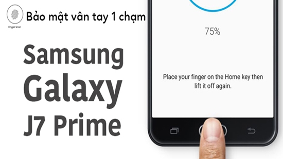 Khoa van tay Samsung J7 prime
