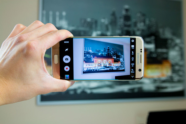Samsung S7 Edge loi camera truoc