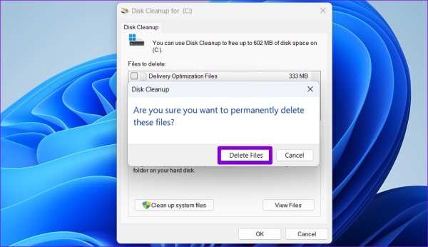 Sử dụng Disk Cleanup