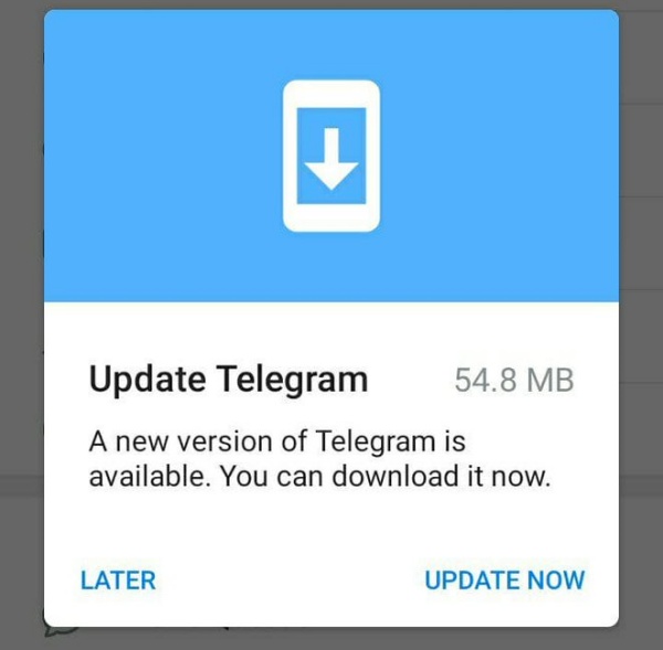 Cập nhật Telegram