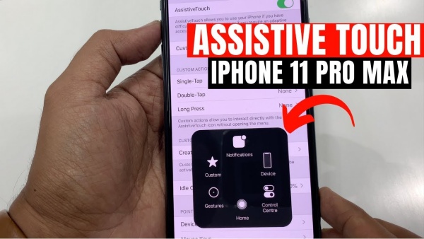 cách bật nút Home ảo trên iPhone 11 Pro Max