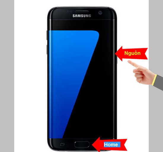 cách chụp màn hình Samsung S7 Edge
