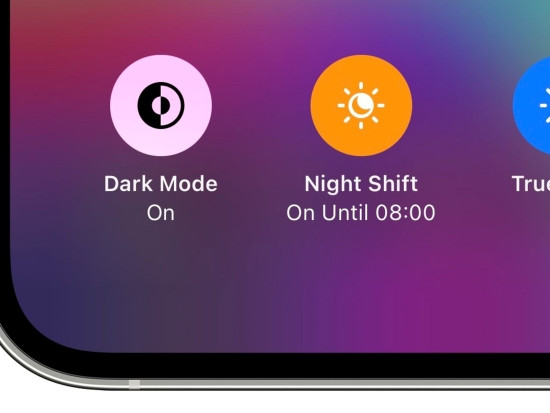 Chế độ ban đêm và chế độ tối trên iPhone