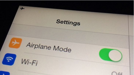 Chế độ máy bay trên iPhone 12 Pro Max