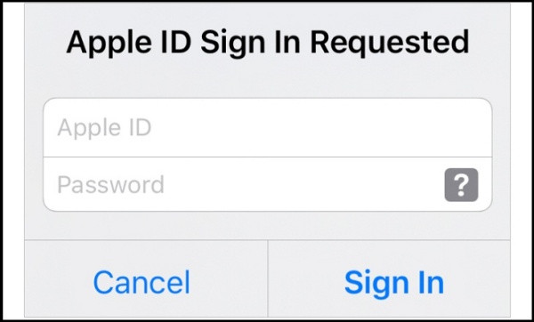 Đăng xuất và đăng nhập lại Apple ID