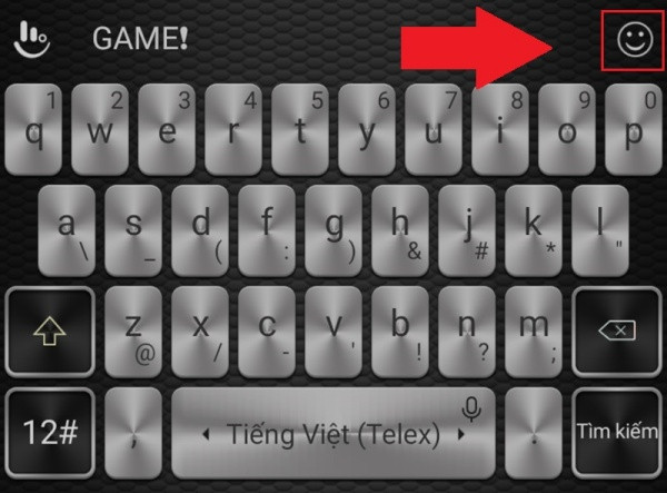 Biểu tượng Emoji trên bàn phím Samsung