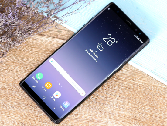 nguyen nhan samsung note 8 vo man hinh