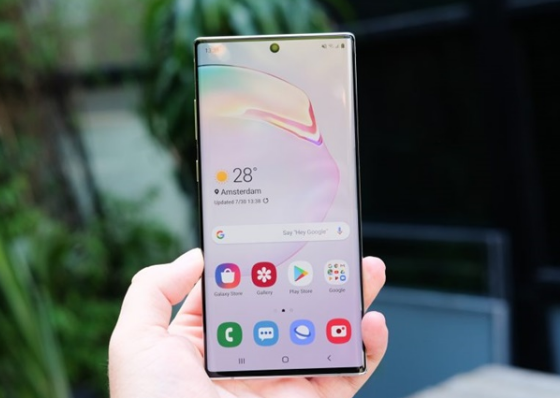 samsung note 10 mat am thanh do dau