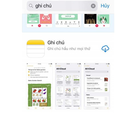 Tải và cài đặt ứng dụng Ghi chú