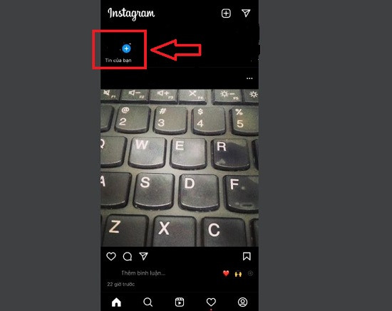 Tin của bạn trên Instagram
