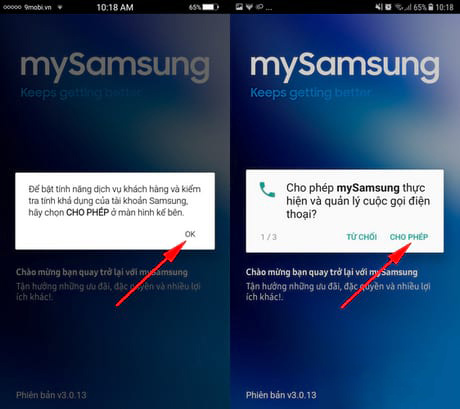 Cách check bảo hành Samsung