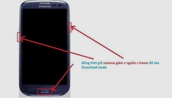 Cách chạy lại phần mềm điện thoại Samsung