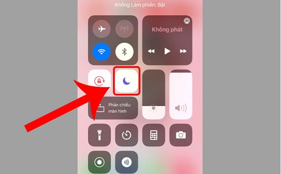 Chế độ không làm phiền iPhone 12