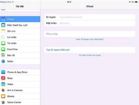 Copy nhạc vào iphone bằng iCloud