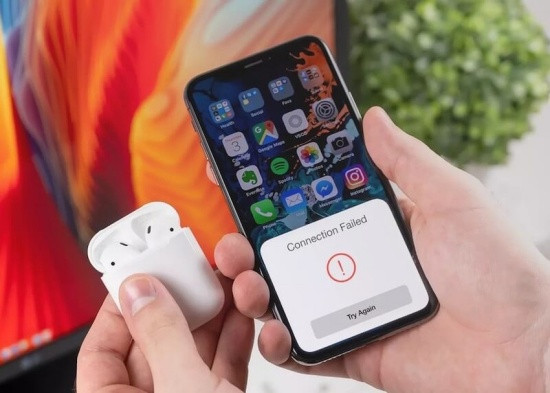 iPhone không tìm thấy Airpods