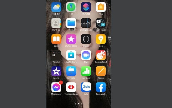 Không đổi màu chữ trên màn hình iPhone