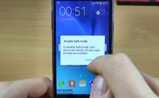 Samsung bị lỗi chế độ an toàn