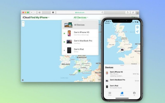 Bạn có thể tìm iPhone bị mất với iCloud