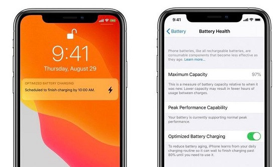 Tối ưu hóa sạc pin iOS 13