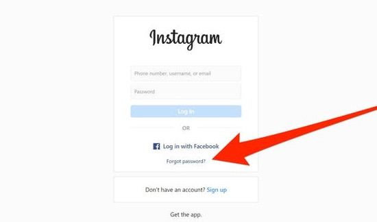 Cách đổi mật khẩu Instagram khi quên mật khẩu cũ
