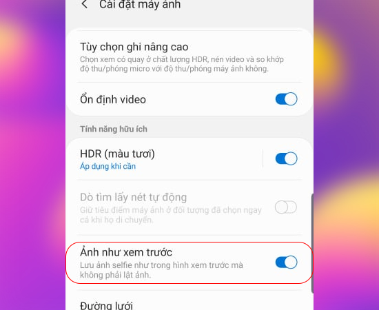 cach quay video camera truoc khong bi nguoc