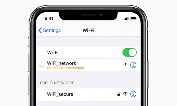 iPhone bị mất Wifi liên tục