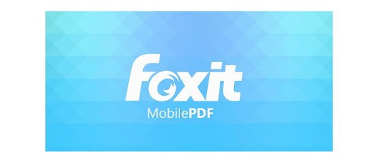 Ứng dụng Foxit PDF Reader Mobile