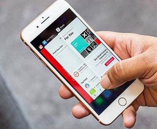 Đóng ứng dụng trên iPhone 8 Plus