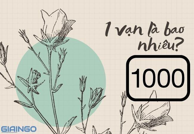 1 vạn là bao nhiêu