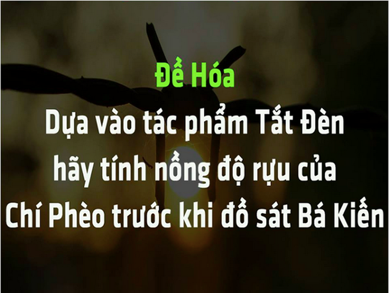 Stt vui về mùa thi hài hước