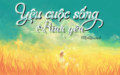 Stt yêu thương cuộc sống
