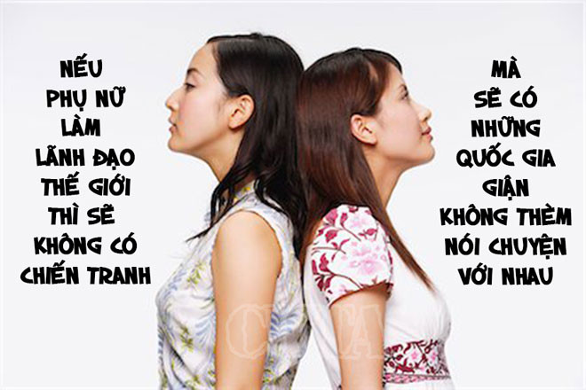 những câu nói hài hước về phụ nữ