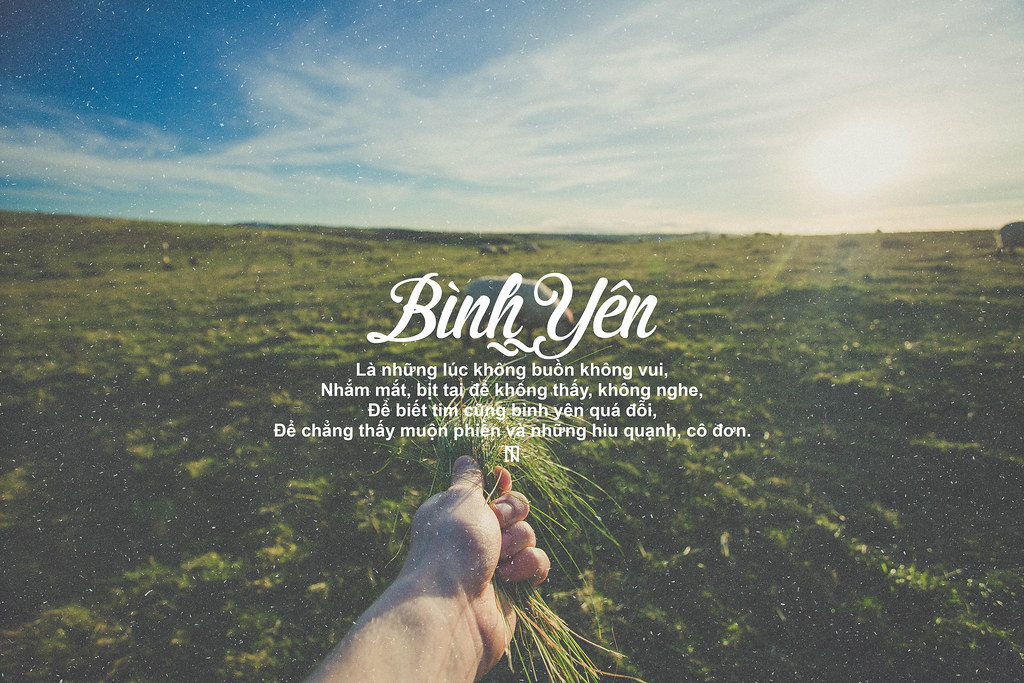 stt cuộc sống yên bình