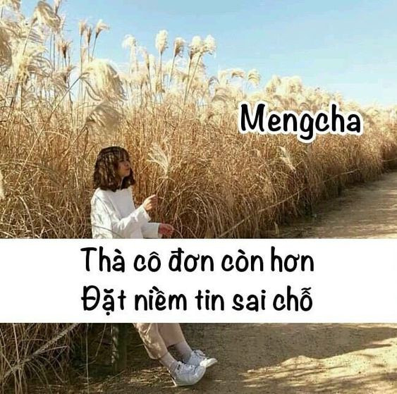 Stt một mình cô đơn