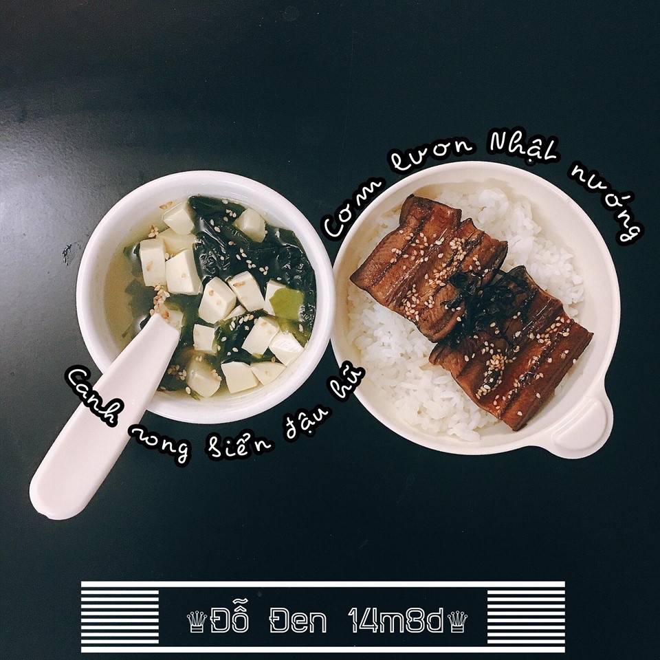 món lươn ăn với cơm cho bé