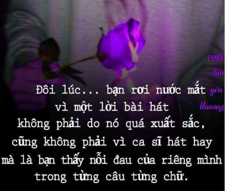Những dòng tâm sự buồn về tình yêu