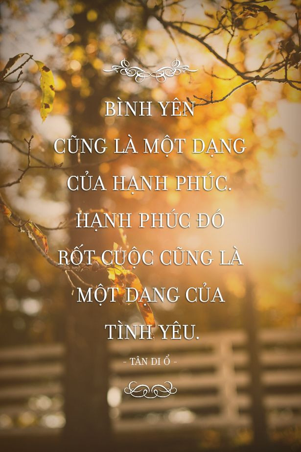 stt hay về cuộc sống bình yên