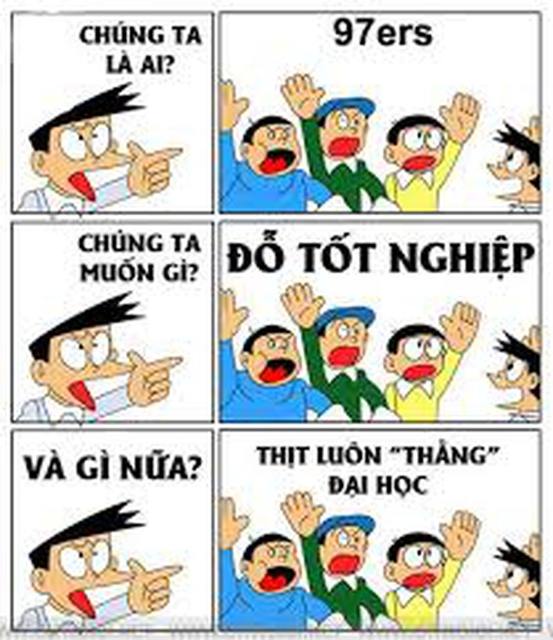 Stt vui về mùa thi hài hước